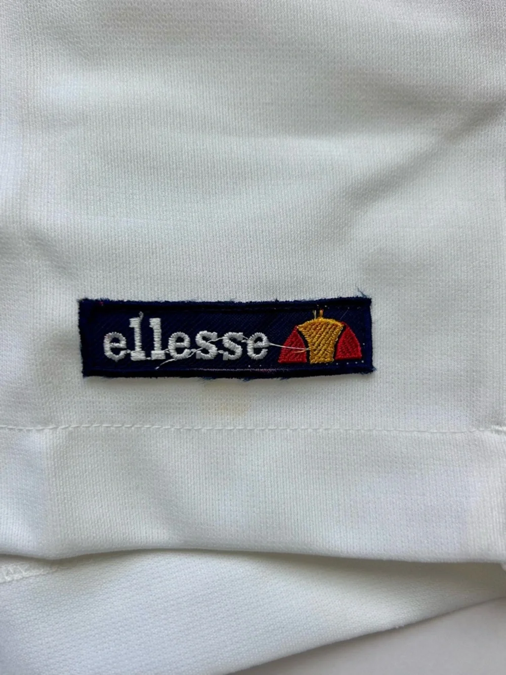 Vintage 70s 80s Ellesse White Tennis Shorts GOAT Terry Size 34 NWT Dead Stock